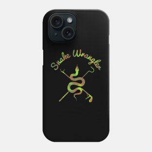 Snake Wrangler Camo Tie Dye Logo Phone Case