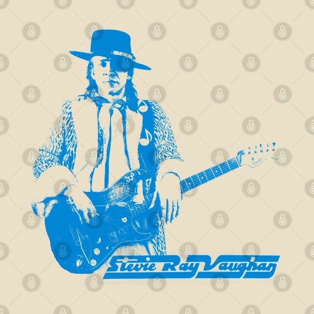 Stevie Ray Vaughan - Blue by MonkeyKing