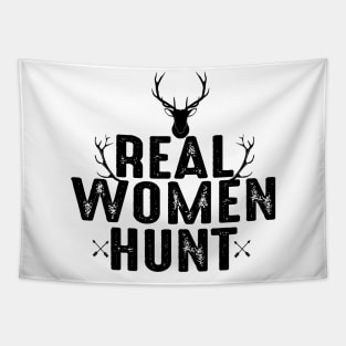 Real women hunt Tapestry