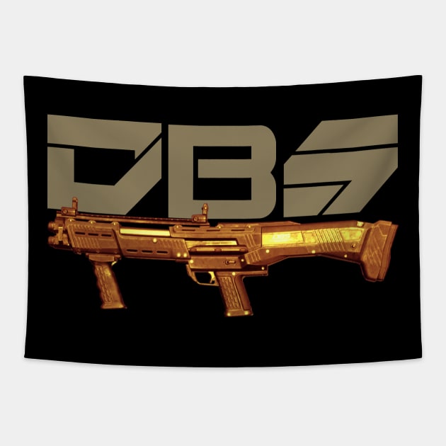 Shotgun DBS Tapestry by Aim For The Face