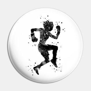 Woman boxer Pin