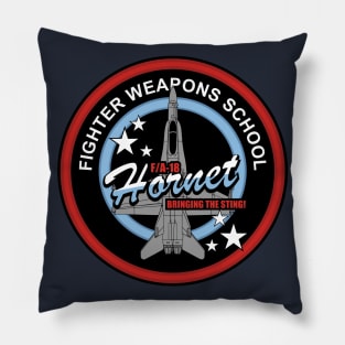 F/A-18 Hornet Fighter Weapons School Pillow