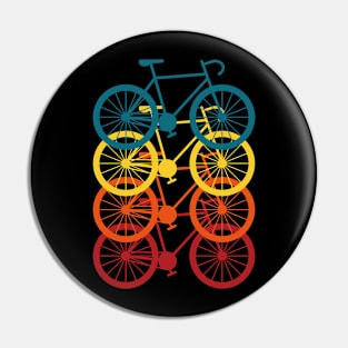 Colorful bikes Pin