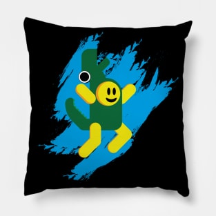 Emoji dinosaurio Pillow