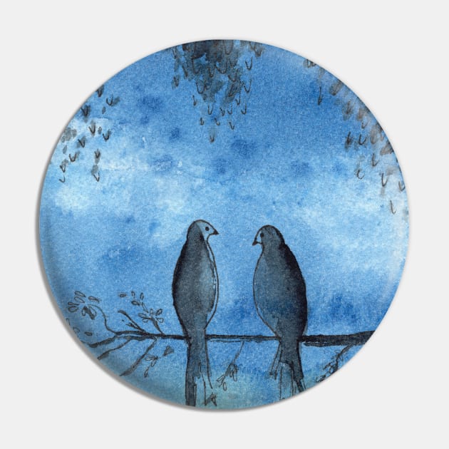 Two little birds Pin by Aidi Riera