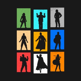 All Major Characters T-Shirt