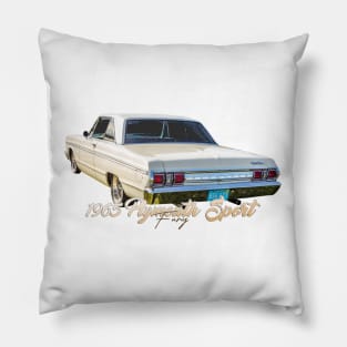 1965 Plymouth Sport Fury Pillow