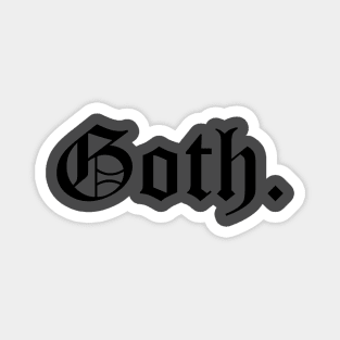 Goth Magnet