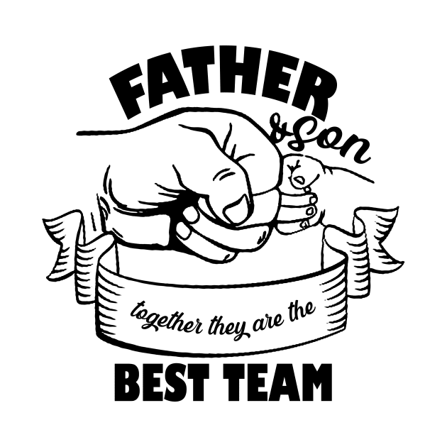 Father and son Best Team by Catherinebey