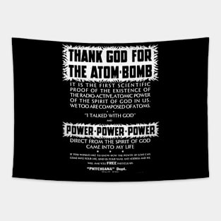 Thank God For The Atom Bomb Tapestry