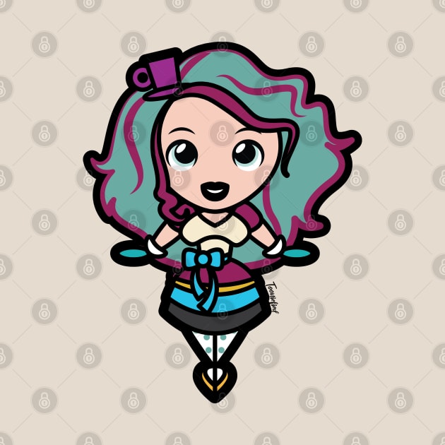 Madeline Hatter Tooniefied by Tooniefied