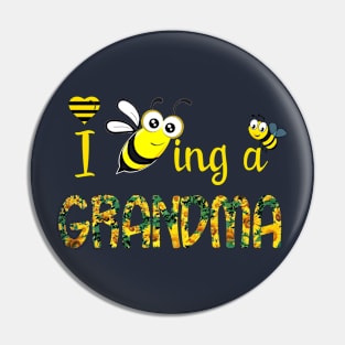 I Love Being A Grandma Pin