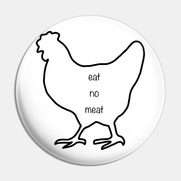 Eat no meat Pin by lizajambalaya