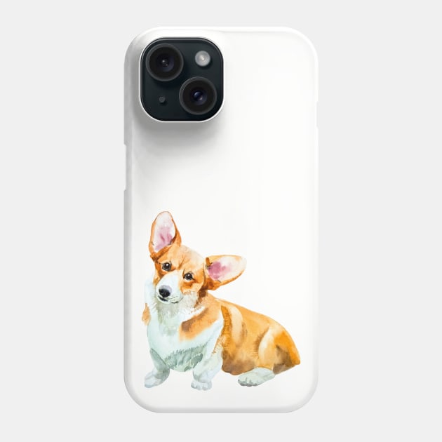 corgi pembroke Phone Case by VicaVeresk