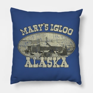 Mary's Igloo Alaska 1900 Pillow