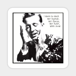 Bing Crosby Christmas Magnet