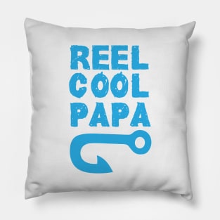 reel cool papa :fishing  gifts for dad and for fathers day Pillow