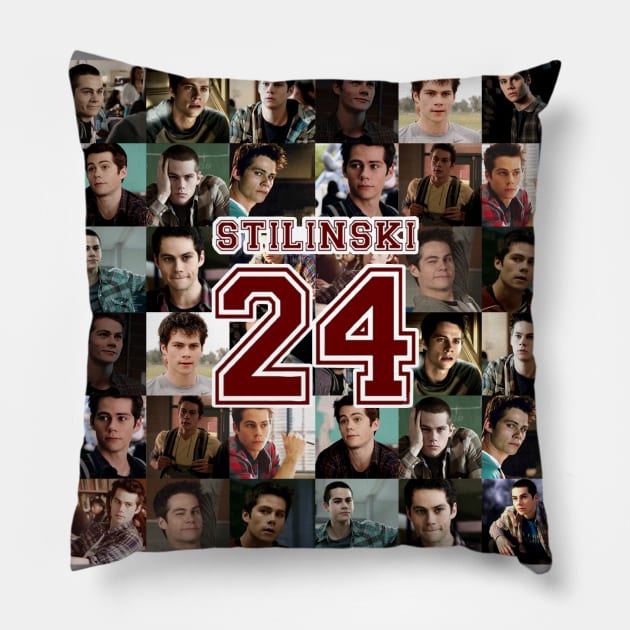 Stiles Stilinski Pillow by Singletary Creation