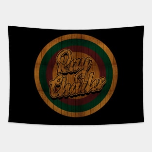 Circle Retro Ray Charles Tapestry