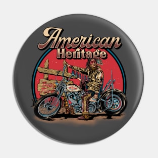 AMERICAN HERITAGE Pin