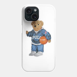 basketball bear Phone Case