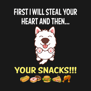 Steal Heart Samoyed 34 T-Shirt