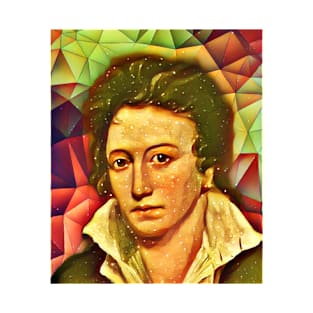 Percy Bysshe Shelley Snow Portrait | Percy Bysshe Shelley Artwork 15 T-Shirt