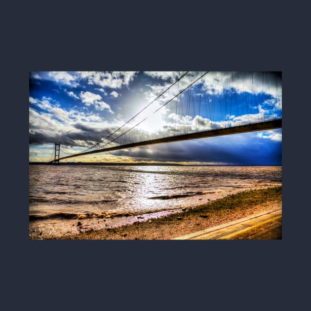 Humber Bridge, Single Span Suspension Bridge by tommysphotos