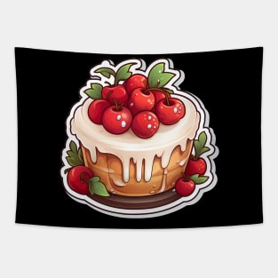 Cranberry Tart Cake Tapestry