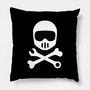 Motorcycle Pirate Helmet Pillow