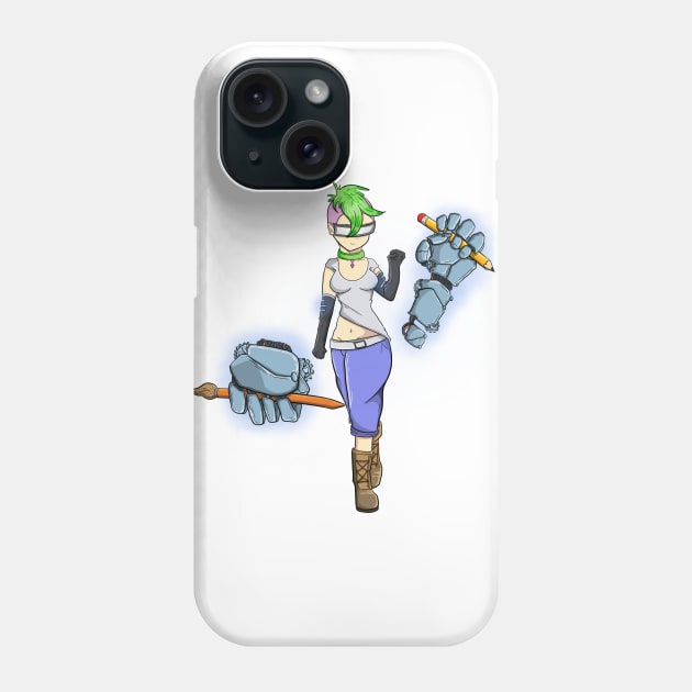 Mechanic Artist Phone Case by Make_them_rawr