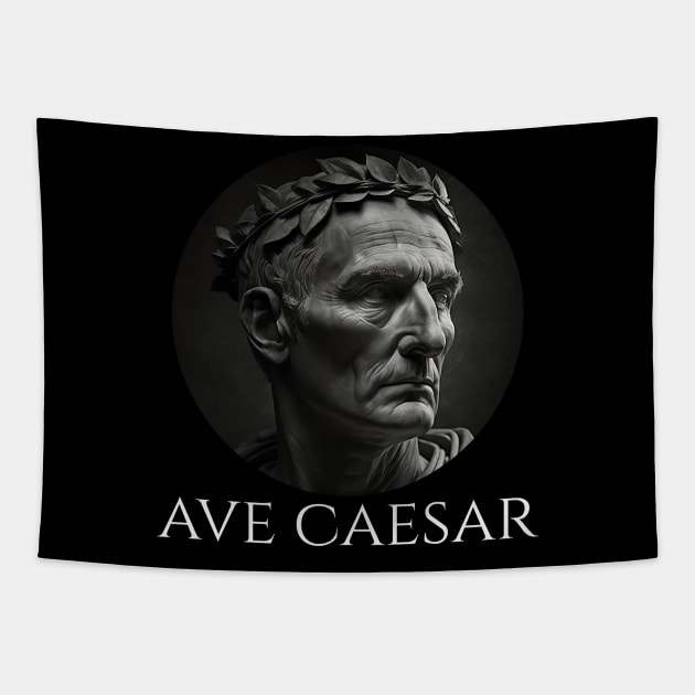 Gaius Julius Caesar - Ave Caesar - Ancient Roman History Tapestry by Styr Designs