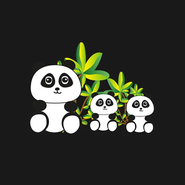 Family’s panda by panda family