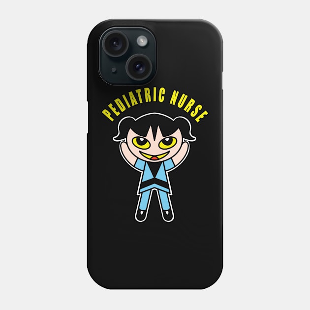 Pediatric Nurse Phone Case by SpaceKiddo