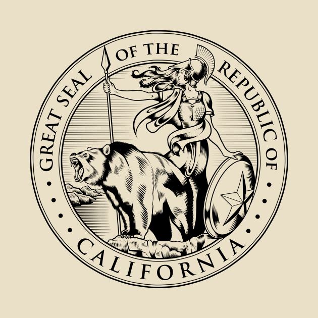 Great Seal of California - Ver 2 by SouthParkTaoist