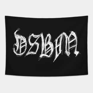 Dark and Gritty DSBM text Tapestry