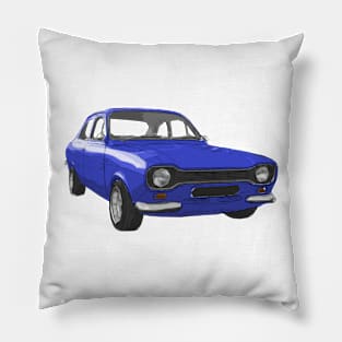 Classic Escort MK1 Blue Pillow