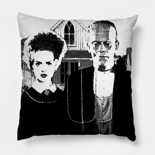 Frankenstein Gothic Pillow