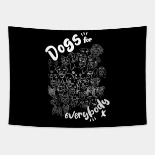 Dogs for Everybody Tapestry