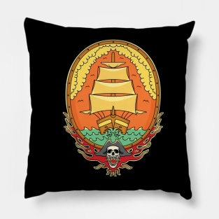 pirates ship Pillow