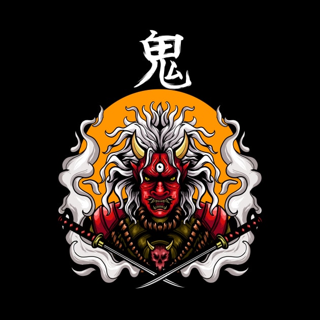 ONI MASK - DBD TEE by khamidfarhan182