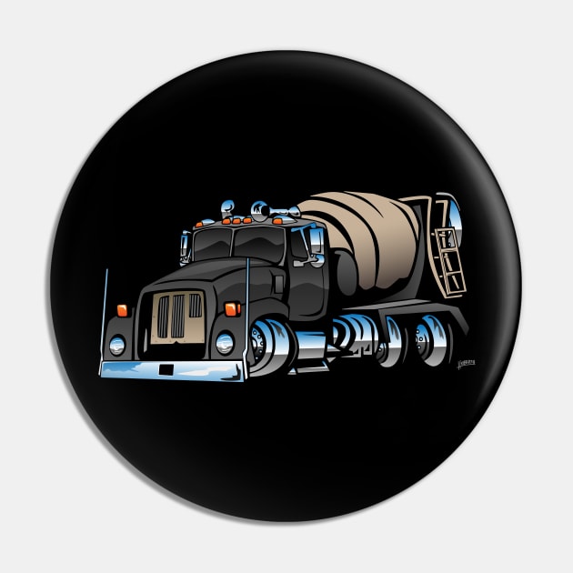 Cement Mixer Truck Pin by hobrath