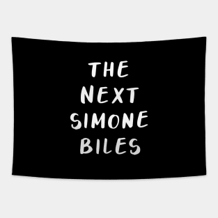 The Next Simone Biles (Black) Tapestry