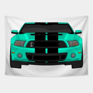 MUSTANG SHELBY GT500 TURQUOISE Tapestry