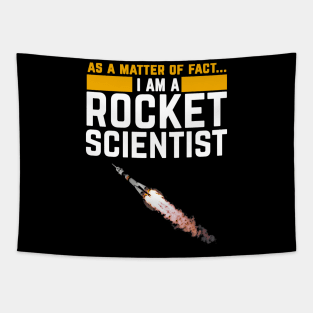 I'm a Rocket Scientist Funny Rocket Science Tapestry