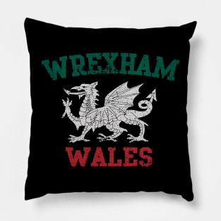 wrexham wales Pillow