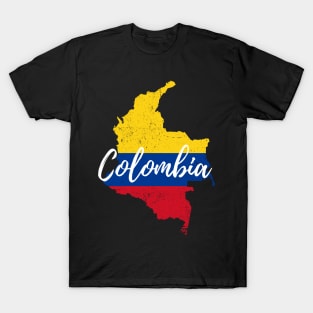 Colombia T-Shirt USA United States Flag Colombia Food Culture Zipper Pouch  for Sale by hispanicworld