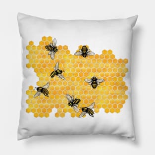 Libra Honeybees Pillow