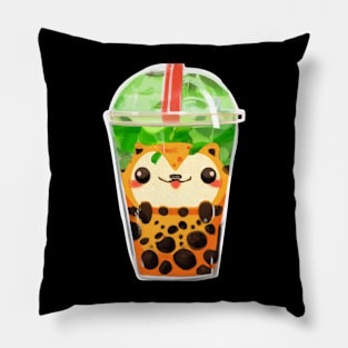 boba tea Pillow