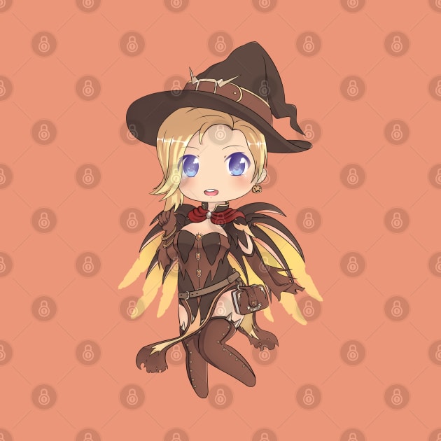 Witch Mercy by Melikitsune